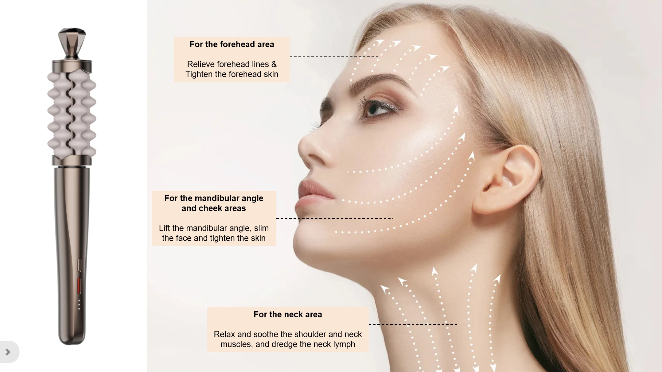 Yeni Lüks Yüz Masaj Aleti Yüz  - Luxury Skincare Tools incelemesi ve fiyatı